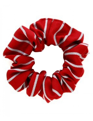 Red & White Scrunchie 1pk